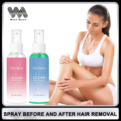 Hair Removal Care Spray Reduce Redness Relieve Skin Reduce Tightening Dryness Anti Swelling Non-greasy Moisturizing Post Wax Oil
