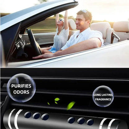 Car Air Freshener Smell Vent Perfume Flavoring Remove Odors Aroma Car Air Conditioning Clip Magnet Diffuser Solid Perfume Amagi