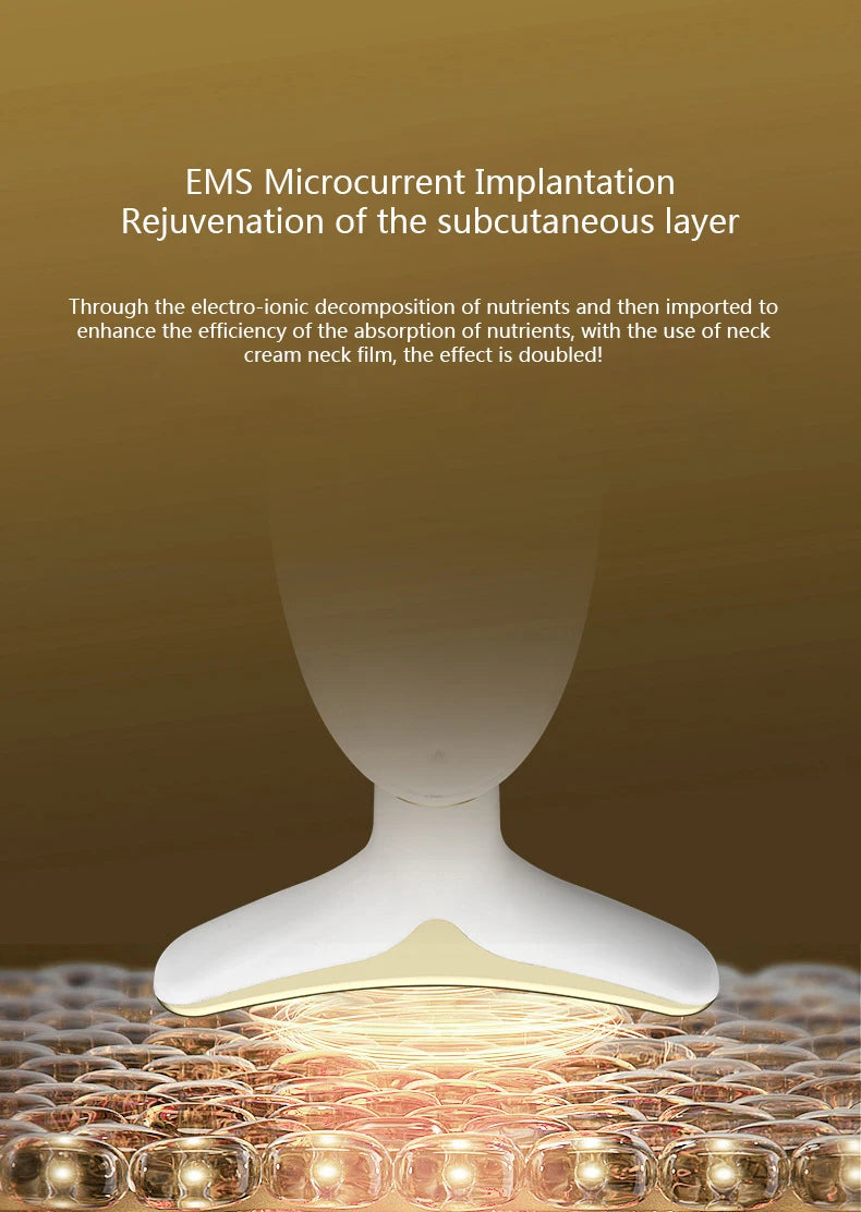 Face Neck Massager Household Lifting And Firming Facial Electric Introduction Lifting And Firming Beauty Massage Face Care Tools