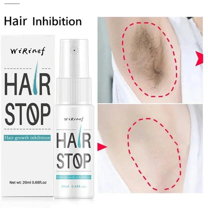 Fast Hair Removal Spray Painless Hair Growth Inhibitor Remove Armpit Leg Arm Permanent Depilatory for Men Women Repair Body Care