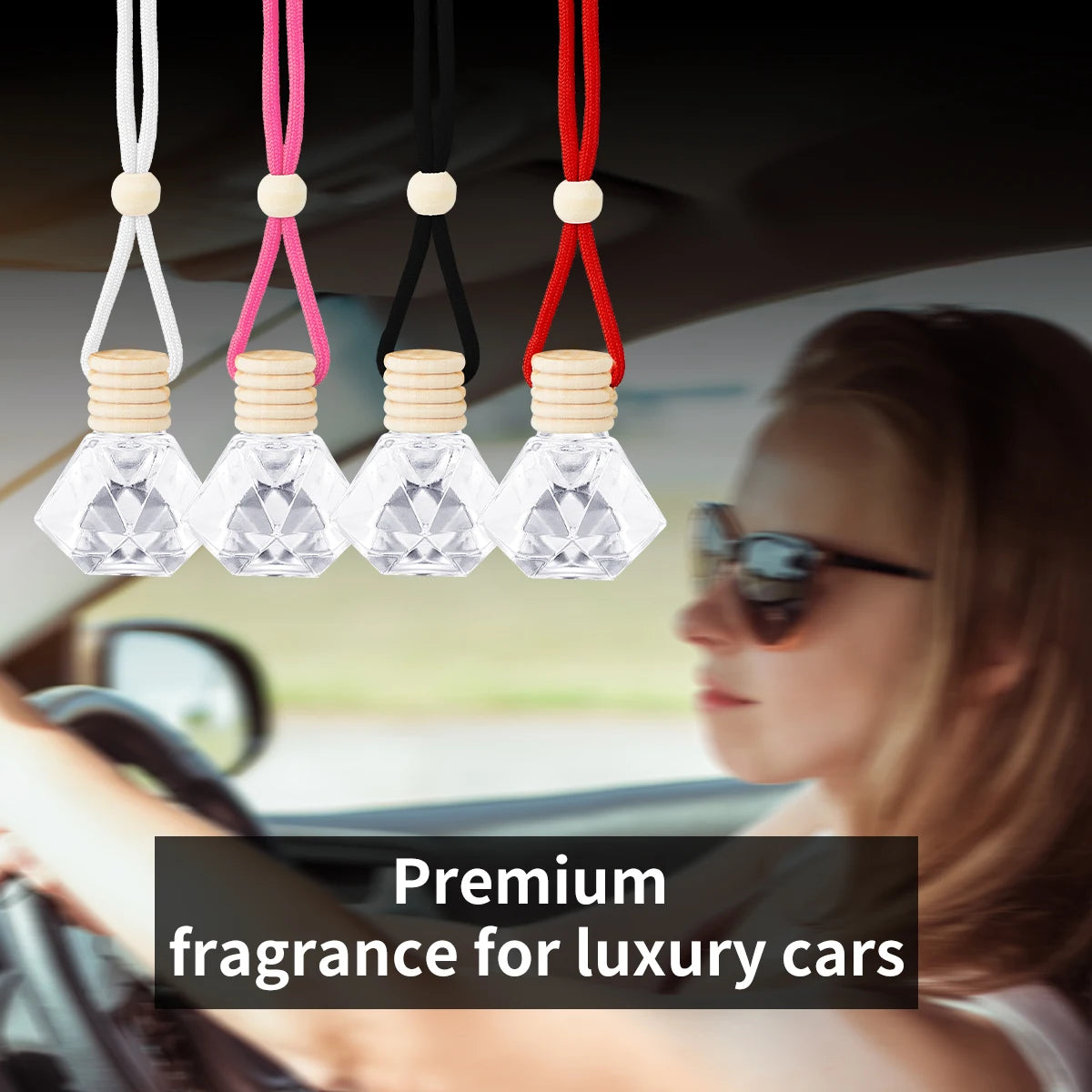 Car Air Freshener car air diffuser, Auto Aromatherapy Fragrance suitable for Car, Home, Office, Bathroom, Bedroom, Car Interior