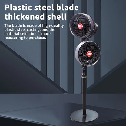 Variable-Frequency Household Electric Fan Soft-Noise Floor-Standing Air Circulation Cold Turbine For Bedroom Ventilation