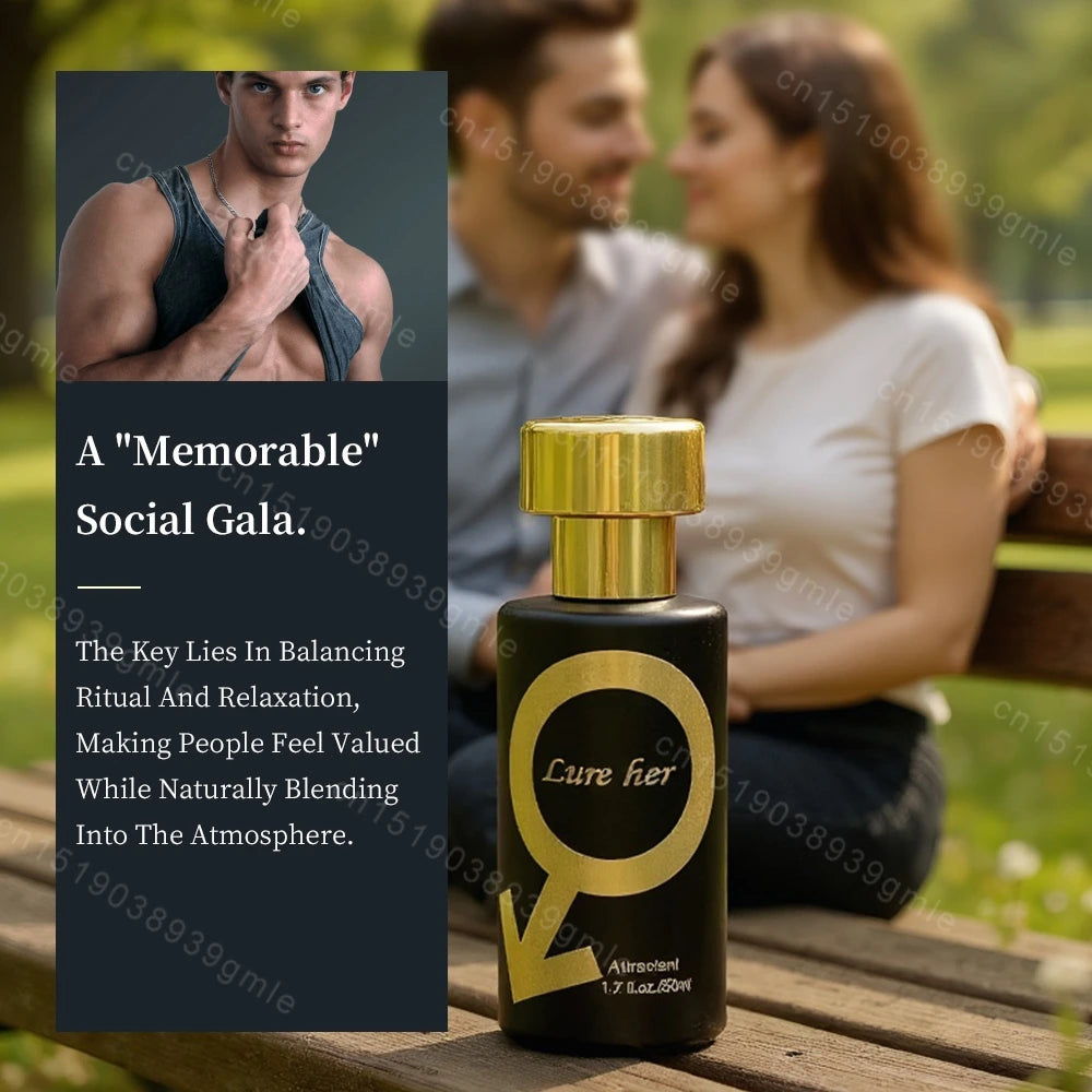 Pheromone Seductive Men's Perfume Attract Woman Charming Fragrance Flirting Dating Scent Long Lasting Body Spray Eau De Toilette