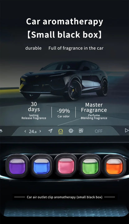 4 Pack Car Air Freshener Car Air Vent Freshener, Car Aroma Relax Long-lasting Fragrance Powerful Odor Eliminator