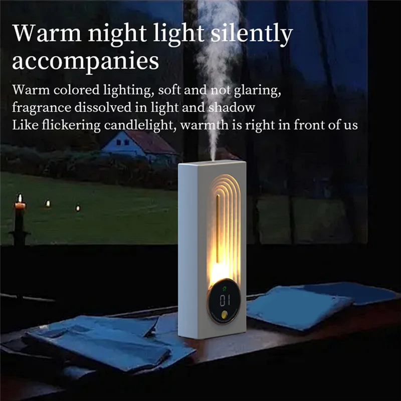 ABKW-Motion Sensing Air Freshener Spray Sprayer Automatic For Room Dispersion Wall Mounted Or Free Standing Aroma Device