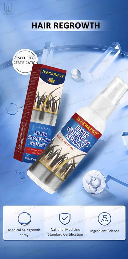 Hair water spray protects hair roots and gives you 100% satisfaction