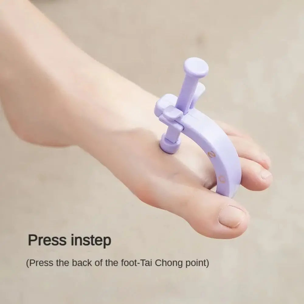 Adjustable Acupressure Massager Body Relaxation Dredge Meridians Reflex Therapy Stimulator Plastic Handheld Acupoint Massager