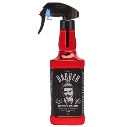 Hairdressing Spray Bottle Salon Barber Hair Tools Water Sprayer Retro Whiskey Oil Head Watering Can Styling Tools