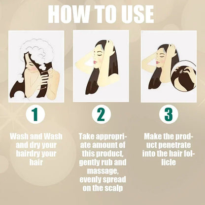 30g Ginger Hair Care Cream To Promote Hair Growth Relieving Hair Loss Scalp Massage Stimulate Hair Follicle Smoothing Care