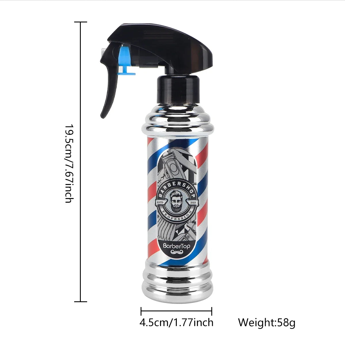 Water Sprayer for Hair Salon Hairdressing Spray Bottle Professional Barber Hairdresser Haircut Tools Barbershop Styling Accessor