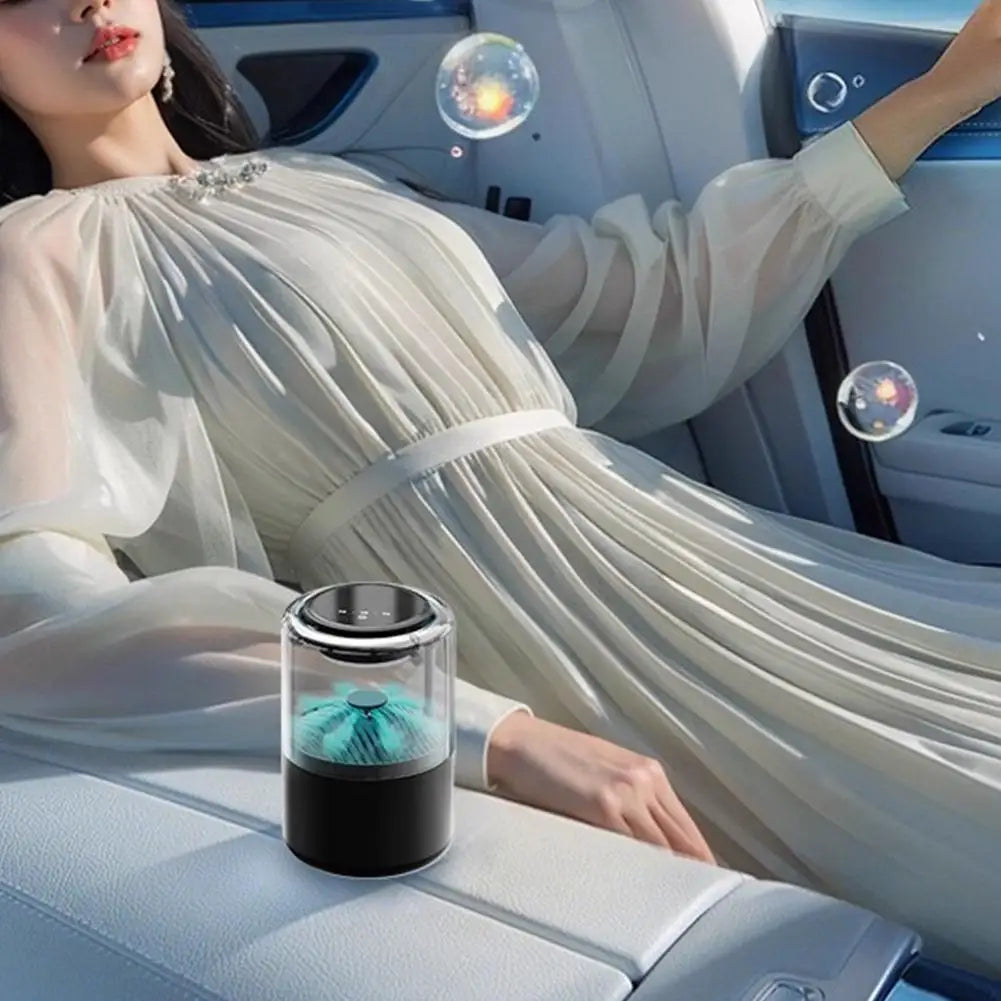 Car Air Freshener - Premium Automotive Fragrance Device With Cloud-View Atomization, Filling The Car With Fragrance