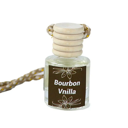 Car Perfume Pendant Air Freshener Hanging Perfume Empty Bottle Auto Interior Rearview Mirror Lace Pendant Car Decoration