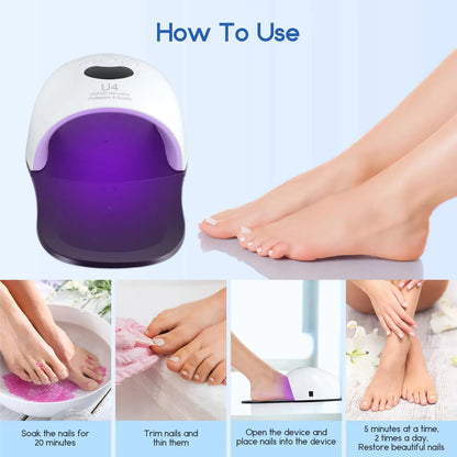 Nail and Foot Drying Lamp, Quick-Drying, Fast-Drying, Special Led Curing Tool for Nail Salons, High-Power Tool