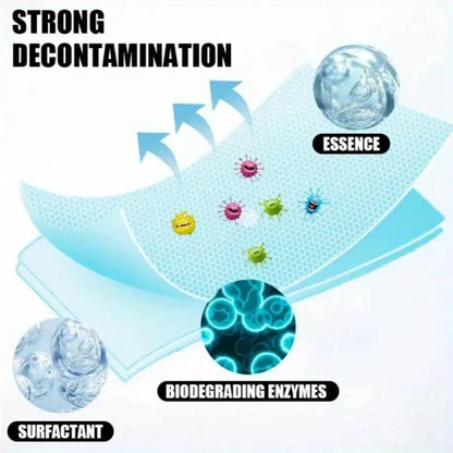 Floor Cleaner Concentrated Flaky Water Soluble Household Decontamination Cleaning Sheet Suitable For Toilet Wood Floor Bathroom