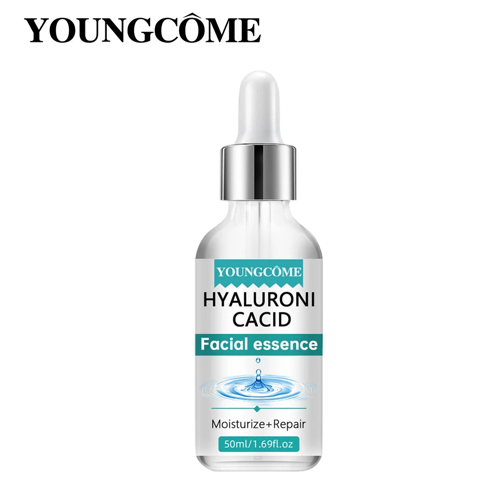 Hyaluronic acid facial serum, a natural moisturizing factor, can retain moisture for a long time,keep skin hydrated,elastic