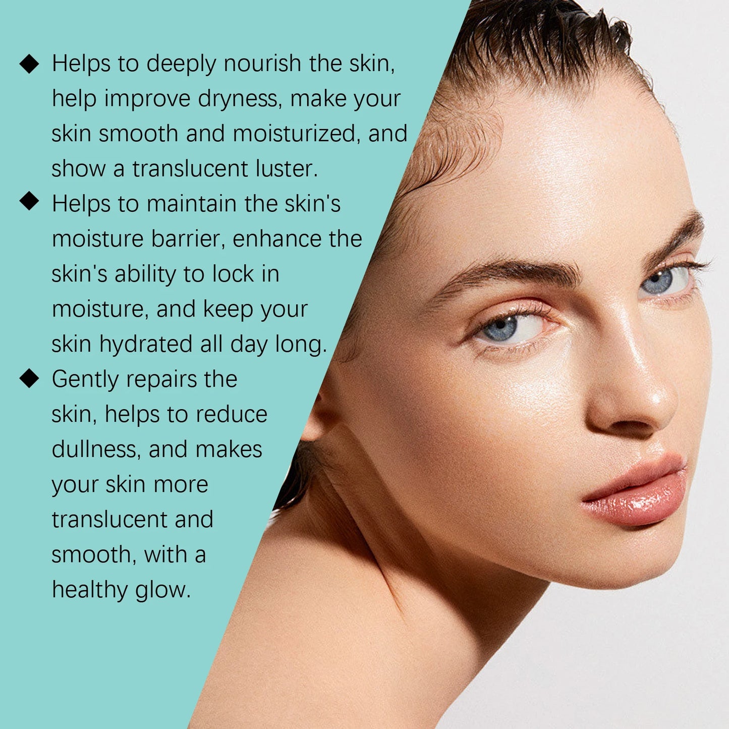 Hyaluronic Acid Serum Deep Moisturize Boost Elasticity Firming Hydration Brightening Smoothing Radiant Face Serum Skincare