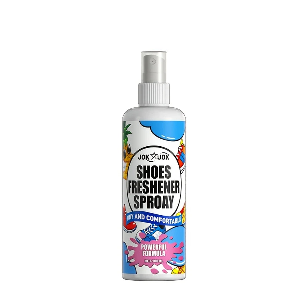 JOKJOK Shoe & Sneaker Deodorizer Spray - Fast-Acting, Long-Lasting Freshness, All-in-One Formula for Sneakers, Shoes, Car & Home