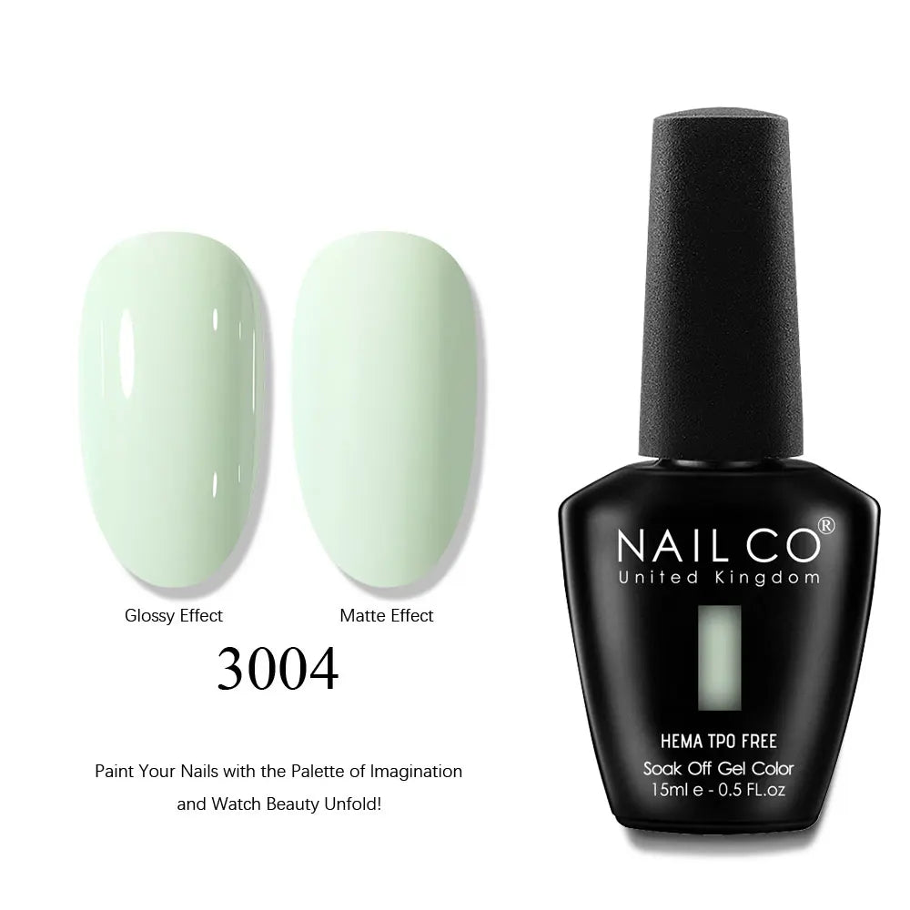 NAILCO 2025 Winter 15ML Gel Nail Polish Nails Semi-permanent UV Varnish High Quality Glass Bottle Nail Art Polish For Manicure