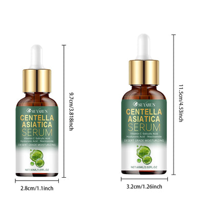 SUYARUN Premium Centella Asiatica Serum - Hydrating & Soothing Face Treatment for Acne, Redness & Anti-Aging | Natural Skin Care