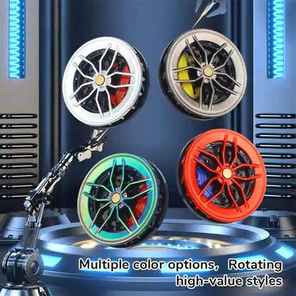 Car Fragrance Air Freshener Creative Stylish Rotating Propeller Fragrance Diffuser Decorative Car Accessories