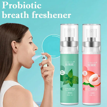 20ml Peach Mint Flavor Oral Fresh Spray Fresh Breath Carry It With You For Long-lasting Fragrance And Mouth Spray Oral Freshener