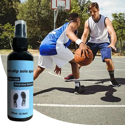Basketball Shoe Grip Spray 100ml Anti-Slip Sole Spray Spray For Basketball Shoes Shoe Sole Protector Improves Traction Clea P6L6