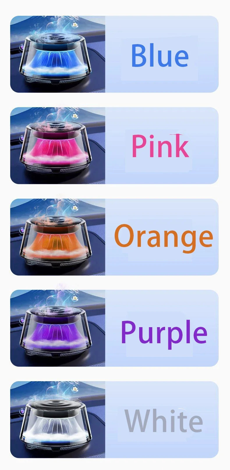 Advanced car air freshener for men and women, elegant car fragrance diffuser with decorative bracket