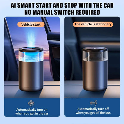 High-End Electronic Cloud Mist Car Air Freshener Automobile Interior Perfume Luxury Car Decorative Ornaments Aromatherapy