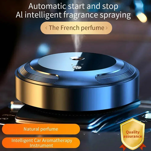 Car Air Freshener Air Purifier Smart Aroma Diffuser for Vehicle Essential Oils Diffuser Office Room Car Smell Distributor