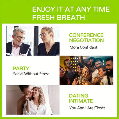 Fruit flavor oral fresh spray, fresh breath, lasting fragrance, mild and non irritating, mouthwash care spray