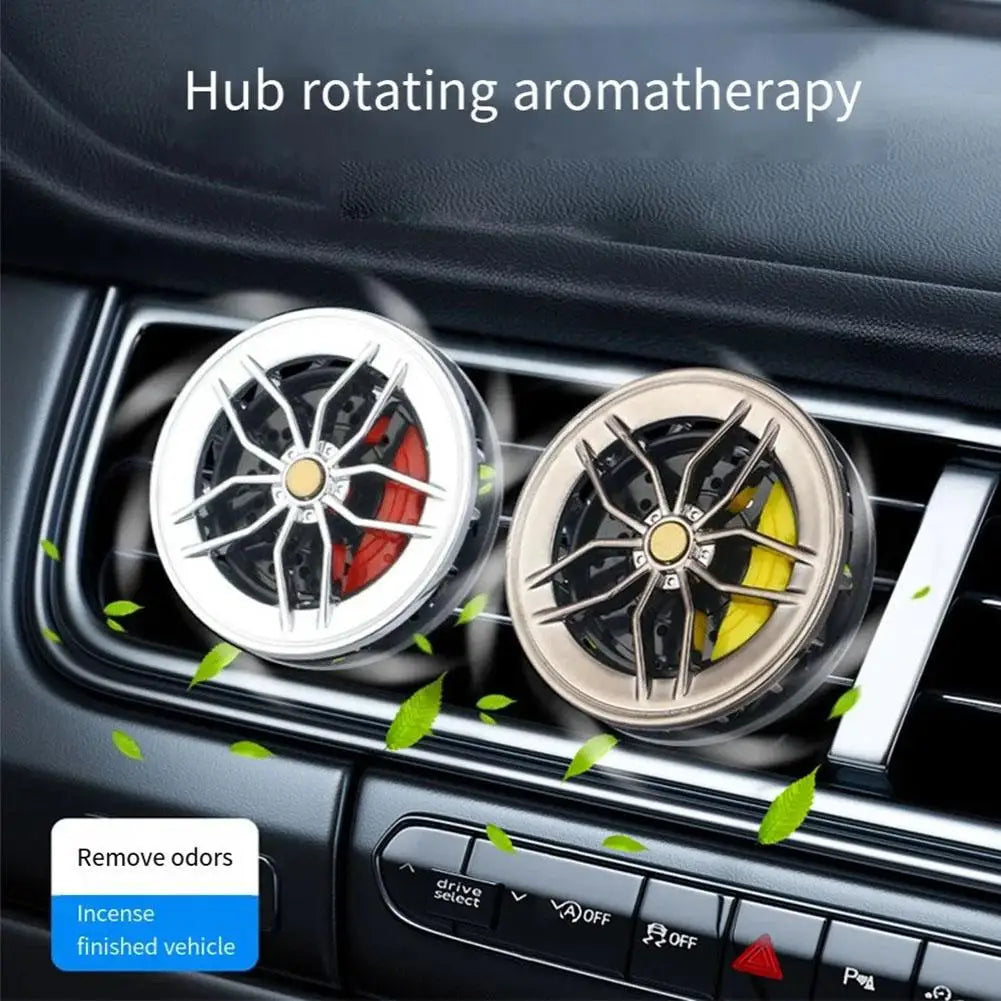 Car Fragrance Air Freshener Creative Stylish Rotating Propeller Fragrance Diffuser Decorative Car Accessories
