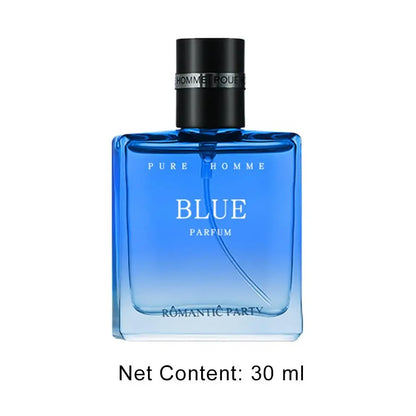 30ml Azure Marine Cologne For Men – Fresh Citrus & Sea Notes,Long-Lasting Charming Romantic Original Cologne Perfumes