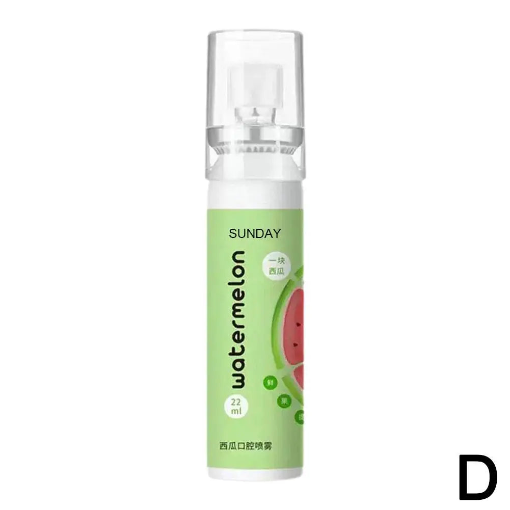 Fresh Oral Spray Fruit Flavour Fresh Breath Spray Portable Refreshing Cool Fresh Breath Oral Odor Remover Fights Bad Breath