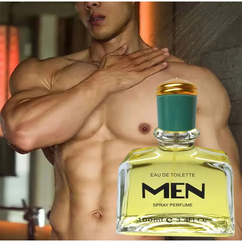 Men's Perfume 100ml Cologne Fresh Lasting Temptation Fragrance Charming Pheromone Spray Man Confidence Perfume