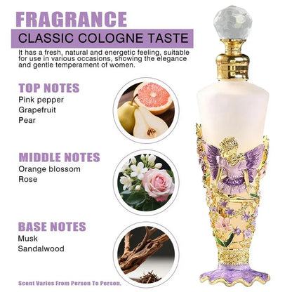 Vanilla Women Perfume Elegant Charming Floral Eau De Parfum Long-lasting Highend Fragrance Romantic Women Gift