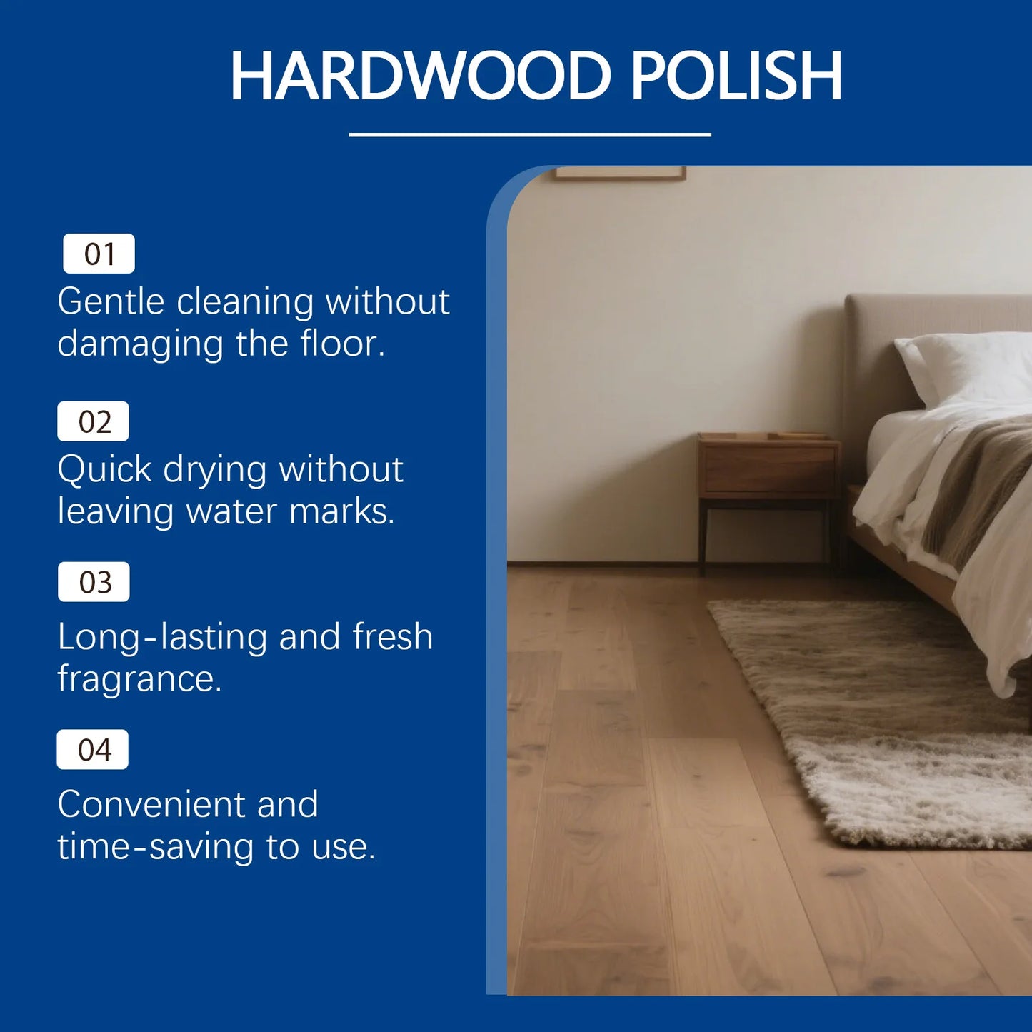 100ml Wooden Floor Polishing Agent Household Floor Cleaning Agent Ceramic Tile Stain Cleaner Multi Purpose Mop Cleaner