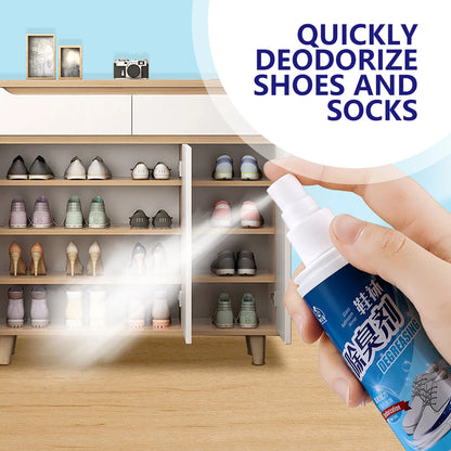 100Ml Sumifun Foot Odor Spray Antibacterials Deodorant Bacteriostatics Feet Care Liquid Spray Foot Swaet Odor Remover