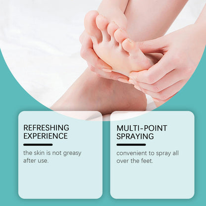 Foot Peeling Spray Instantly Remove Dead Skin Calluses Moisturizing Nourishing Dry Cracked Rough Heels Exfoliating Foot Serum