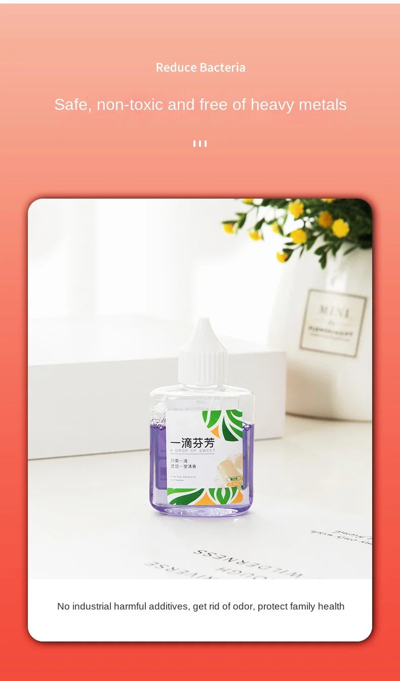 50ML A Drop of Fragrance Freshener Air Freshener Household Deodorizer for Bathroom Diffusion Long-lasting Freshness Detergent