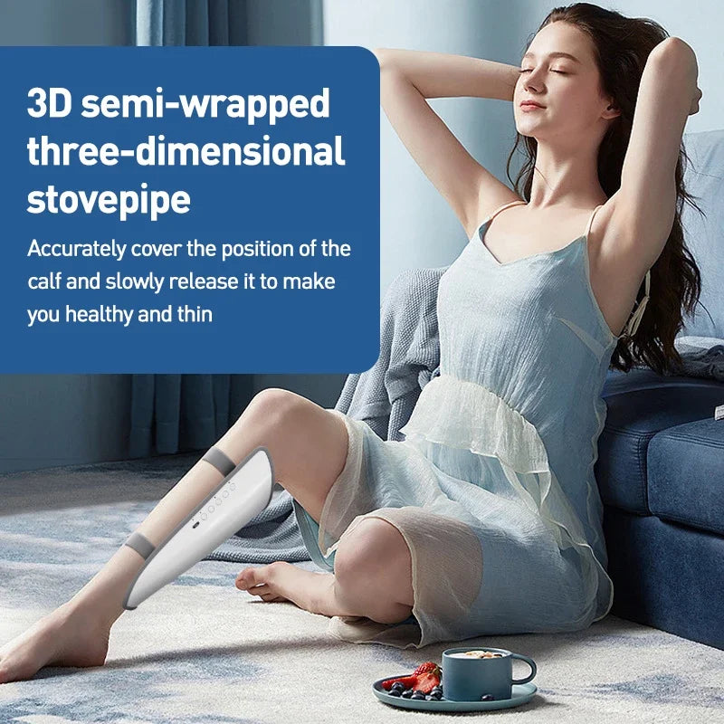 EMS Calf Massager Relieves Pain Constant Temperature Hot Pressure Vibration Massager Varicose Veins Relieves Fatigue