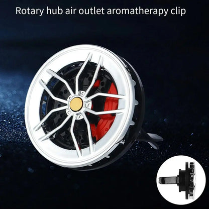 Car Fragrance Air Freshener Creative Stylish Rotating Propeller Fragrance Diffuser Decorative Car Accessories