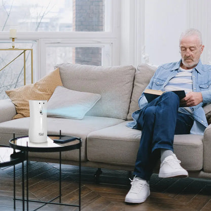 Air Freshener Spray Automatic Aerosol Dispenser Wall Mount/Free Standing Refillable Filling Fragrance for Home Room Office Hotel