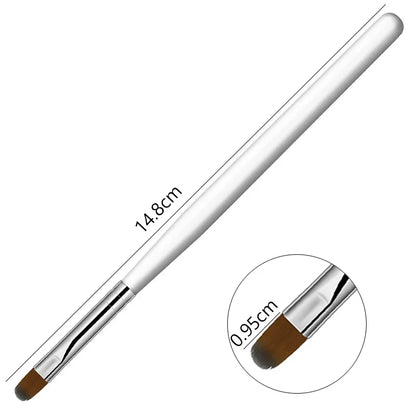 Nails Art Brush Pattern Phototherapy Acrylic UV Gel Extension Builder Coating Painting Pen DIY Manicure Accessories Tools