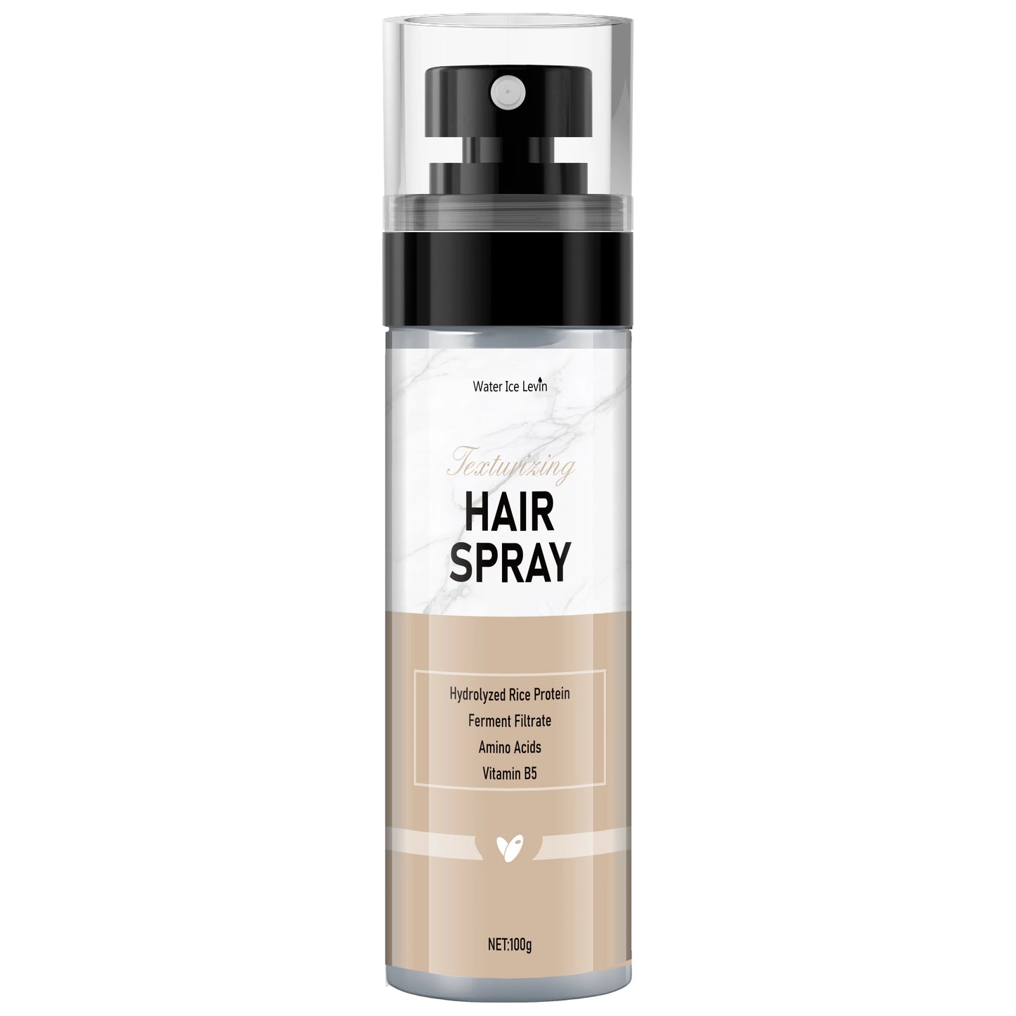 Texturizing Hair Spray - Contains Rice Protein, Moisturizing and Repairing Care, Amino Acids, Vitamin B5, Winter Hair Care