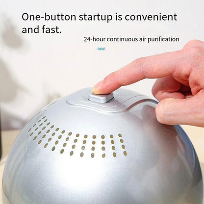 Filtration Air Revitaliser Fresh Air Freshener Easy To Use LED Light Refreshes Revitaliser Indoor Air Humidity