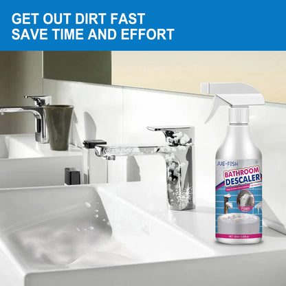 60ML Multi-Purpose Bathroom Cleaner Spray - Powerful Stain Remover, Quick Mold & Limescale Removal for Toilets & Surfaces