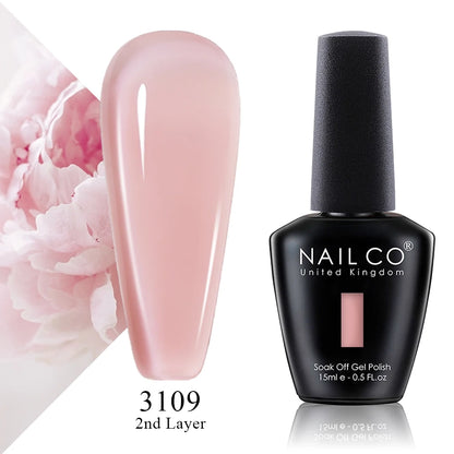 NAILCO 2025 Winter 15ML Gel Nail Polish Nails Semi-permanent UV Varnish High Quality Glass Bottle Nail Art Polish For Manicure