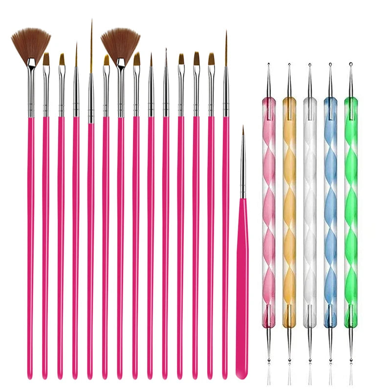 Nails Things Brushes For Manicure Set Nails Art Accessories Tools Kits Nail Supplies For Professionals Manicure Set