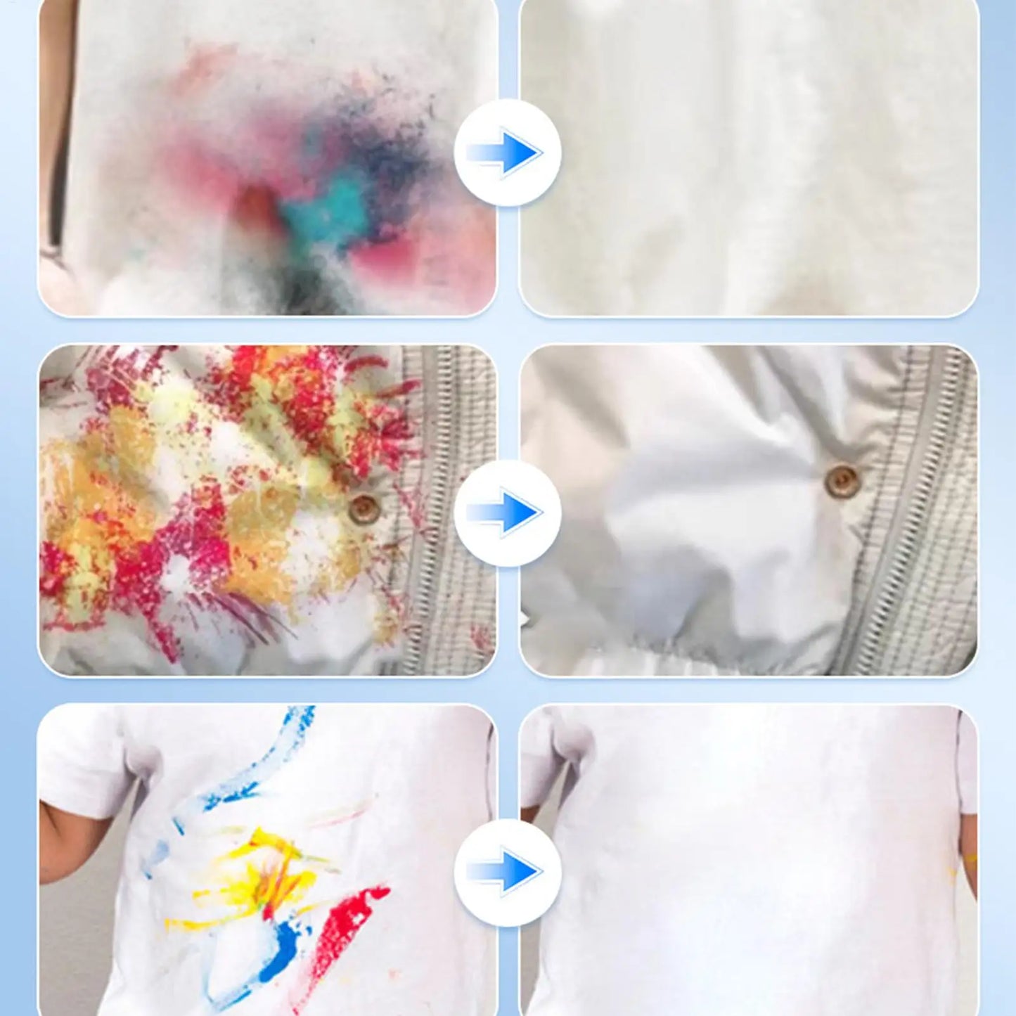 2pcs Stain Eater Spray Clothes Dirt Removal Spray Powerful Stain Cleaner for Clothes Leather Furniture Kitchen Bathroom Car