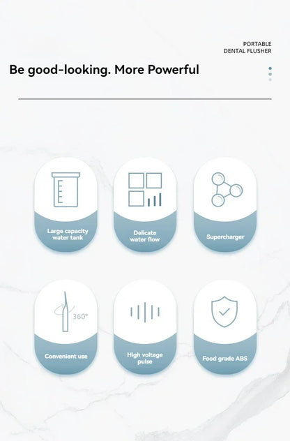 Oral Irrigator Portable Teeth Clean High Pressure Water Flosser Cleaner Toothpick Dental Hygiene Floss dental accessories